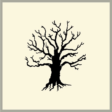 Stencil - Egetræ